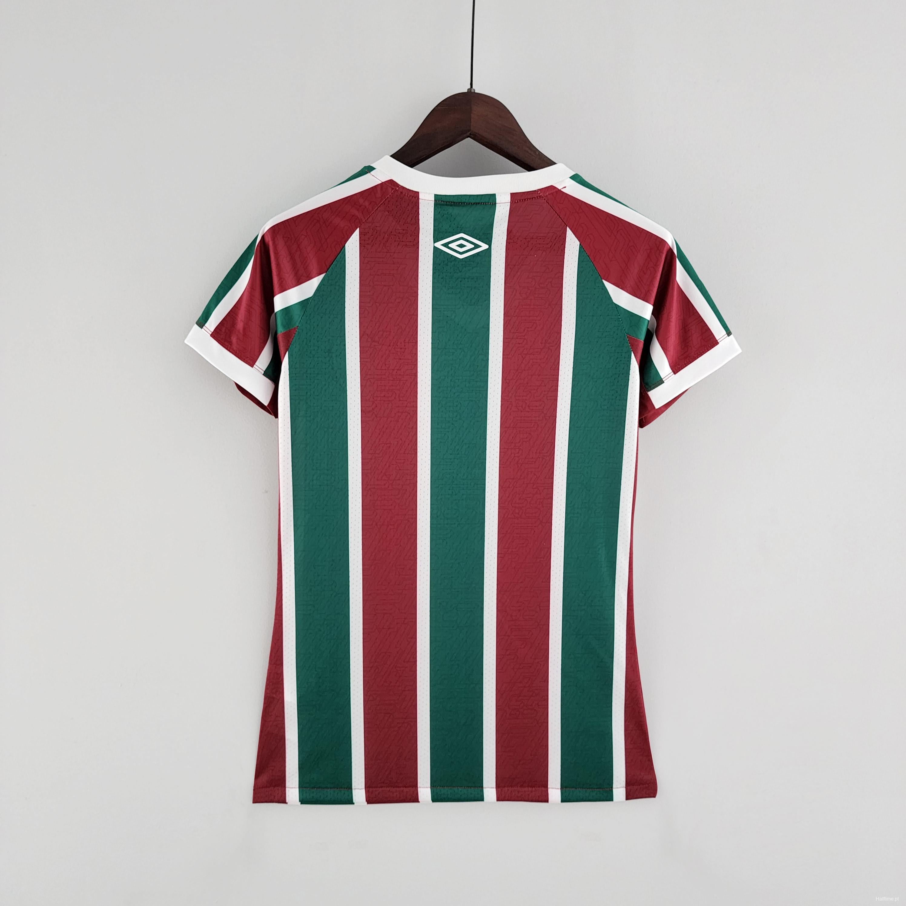 2022 Woman Fluminense Home Soccer Jersey