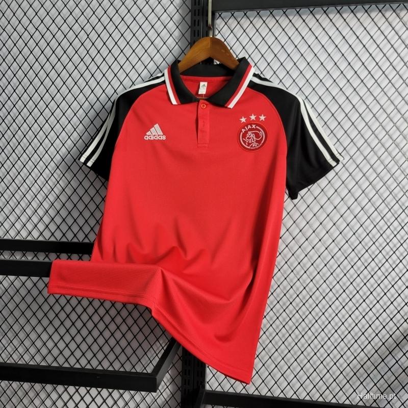 22/23 Ajax Red POLO Shirts