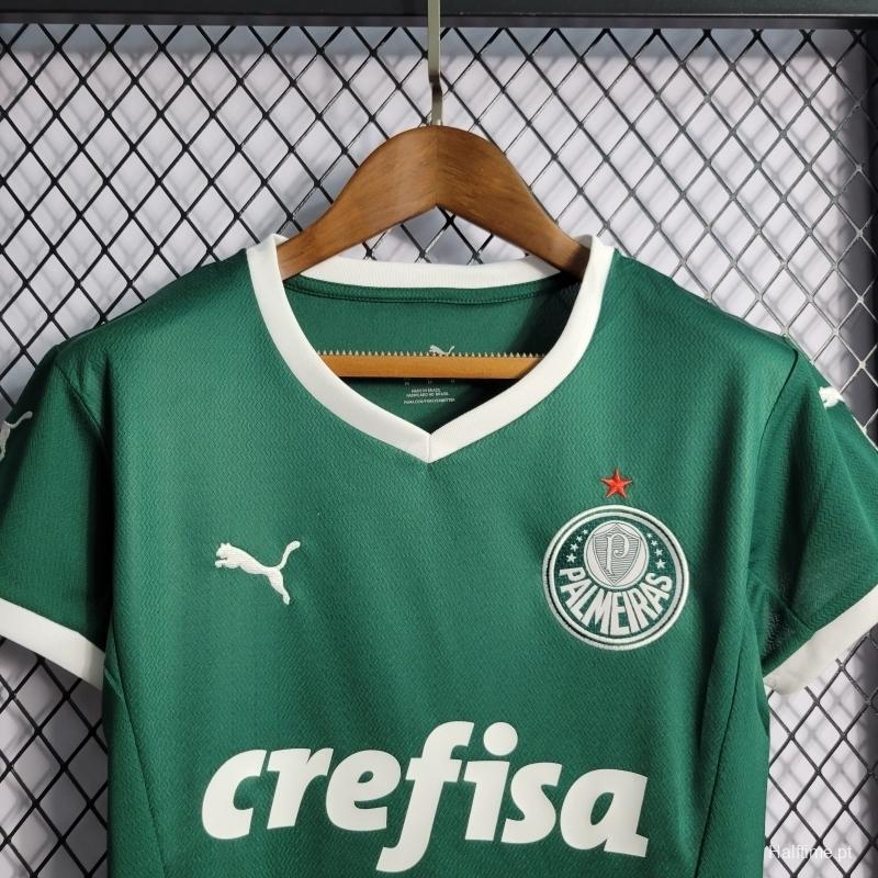 22/23 Women's Palmeiras Home Soccer Jersey