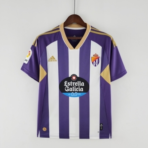 22/23 Real Valladolid Home Soccer Jersey