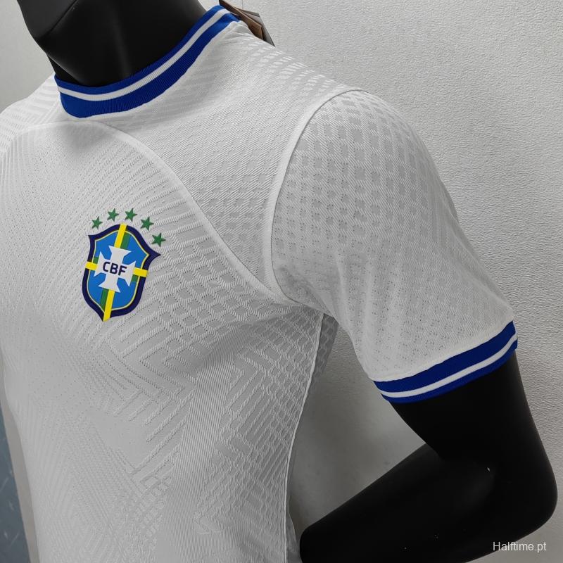 Player Version 22/23 Brazil Away White Jersey