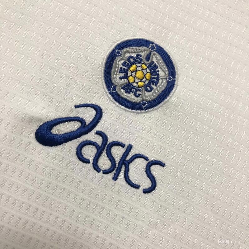 Retro 95/96 Leeds United Home Soccer Jersey