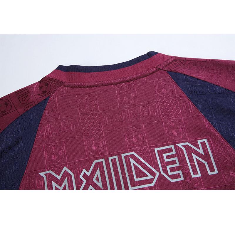 Retro 2010 West Ham United x Iron Maiden Away Jersey