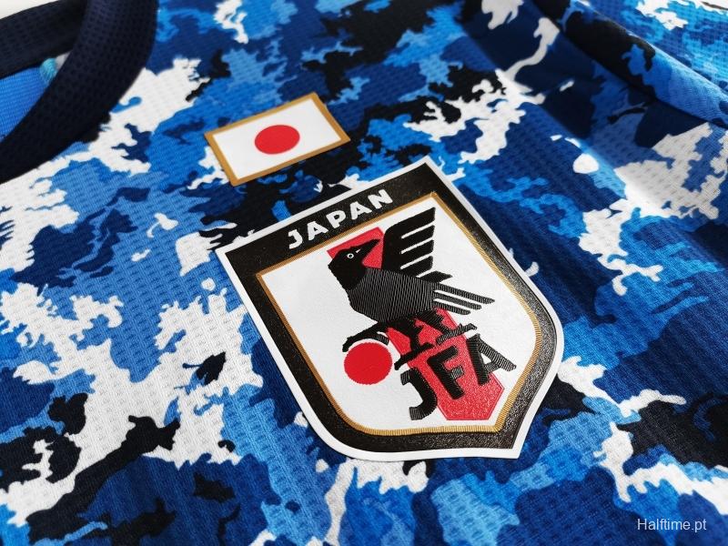 Retro Player Version 2020 Japan Home Soccer Jersey