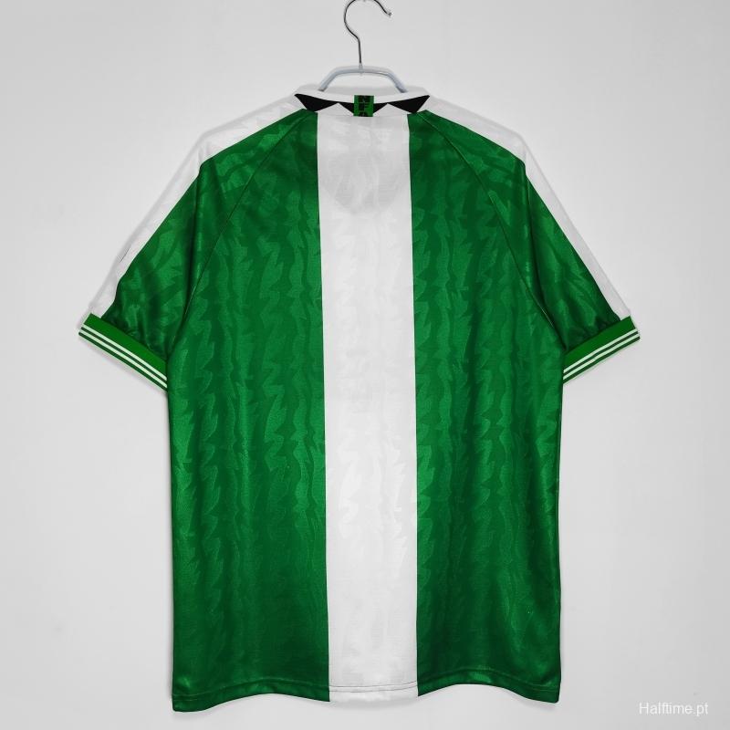 Retro 1996 Nigeria Home Soccer Jersey