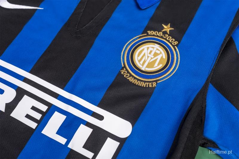 RETRO 07/08 Inter Milan Home Soccer Jersey