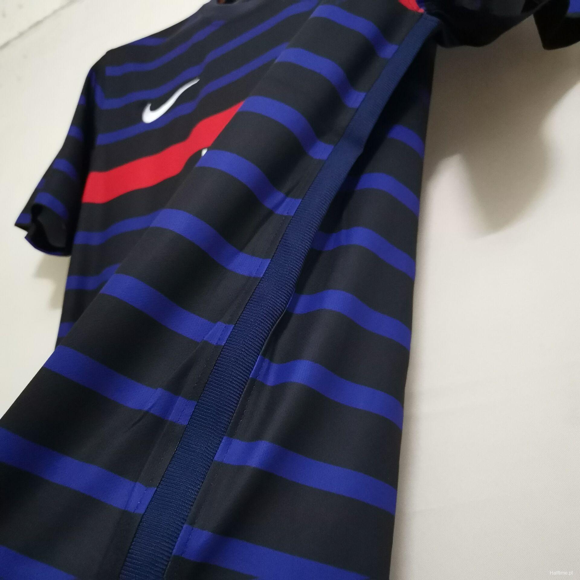 Retro 2020 France Benzema Jersey