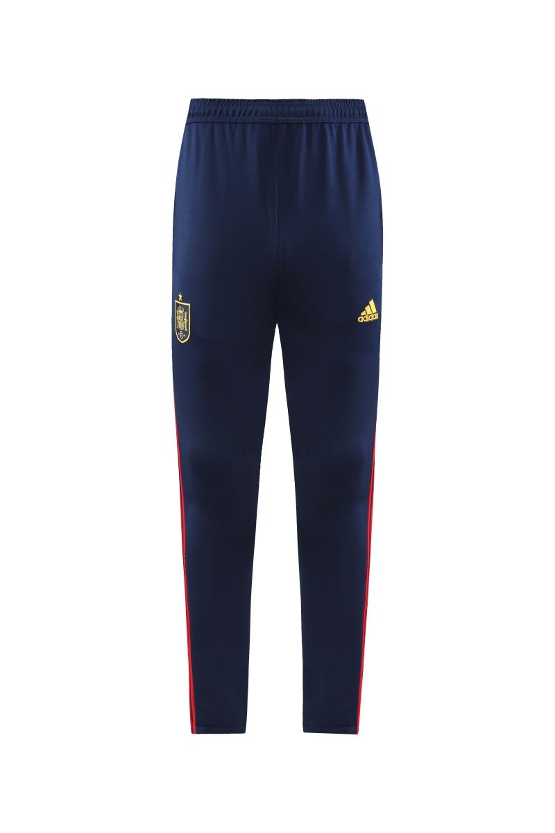 2022 Spain Red Full Zipper Tracksuit