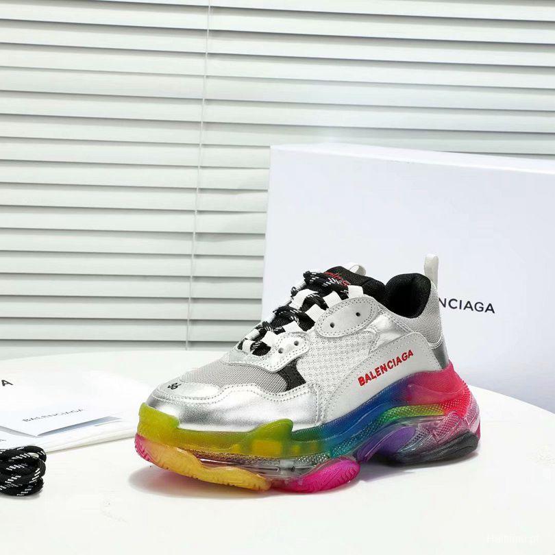 Men/Women Balenciaga Triple S Sneaker White Item 6380340