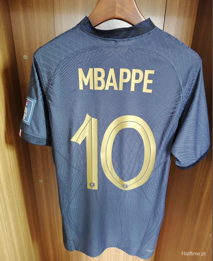 Player Version 2 Stars 2022 France Home Final Match Jersey