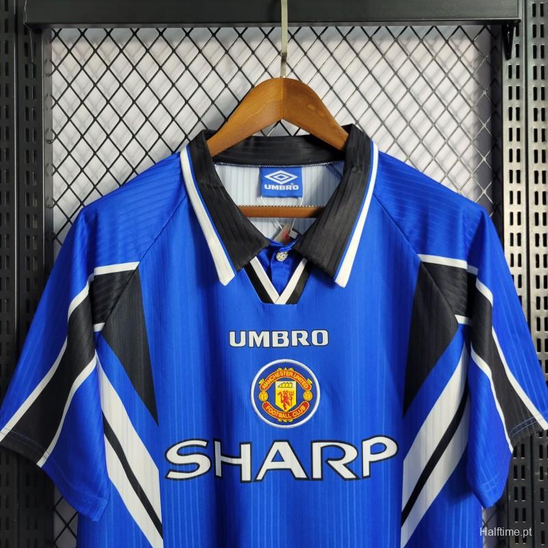 Retro 96-97 Manchester United Away Jersey