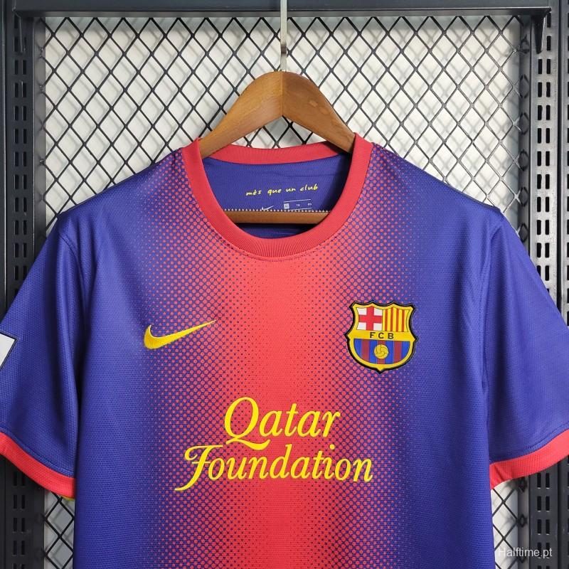 Retro 12/13 Barcelona Home Jersey