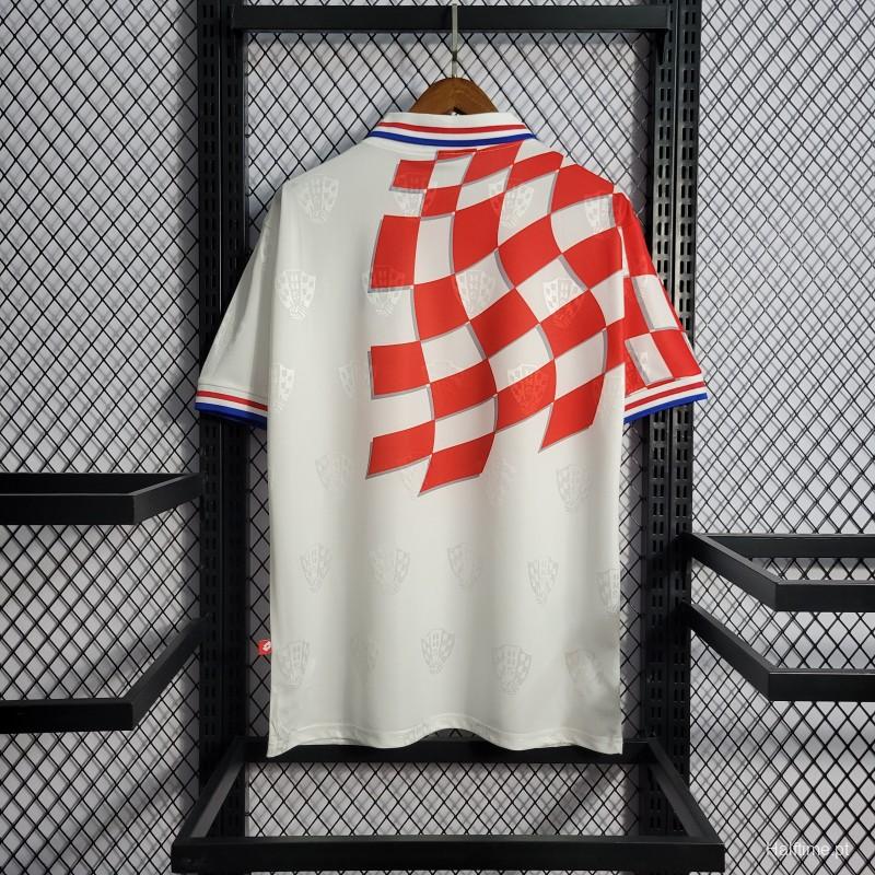 Retro 1998 Croatia Home Jersey