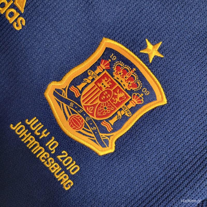 2022 Spain Blue Icon Remake 2010 Season Jersey