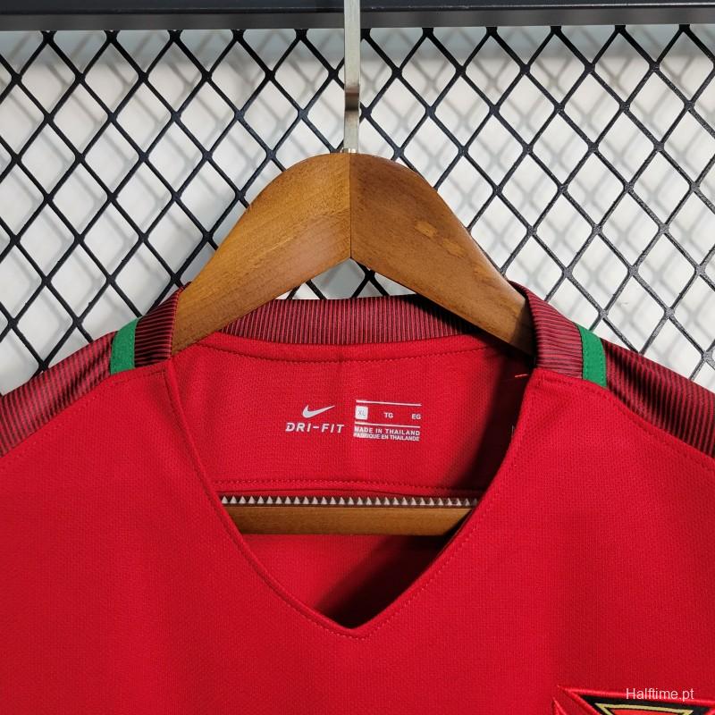 Retro 2016 Portugal Home Jersey