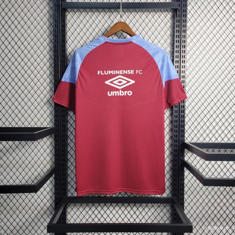 23-24 Fluminense Blue/Red Training Jersey