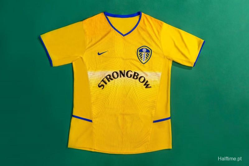 Retro 02/03 Leeds United Third Yellow Jersey