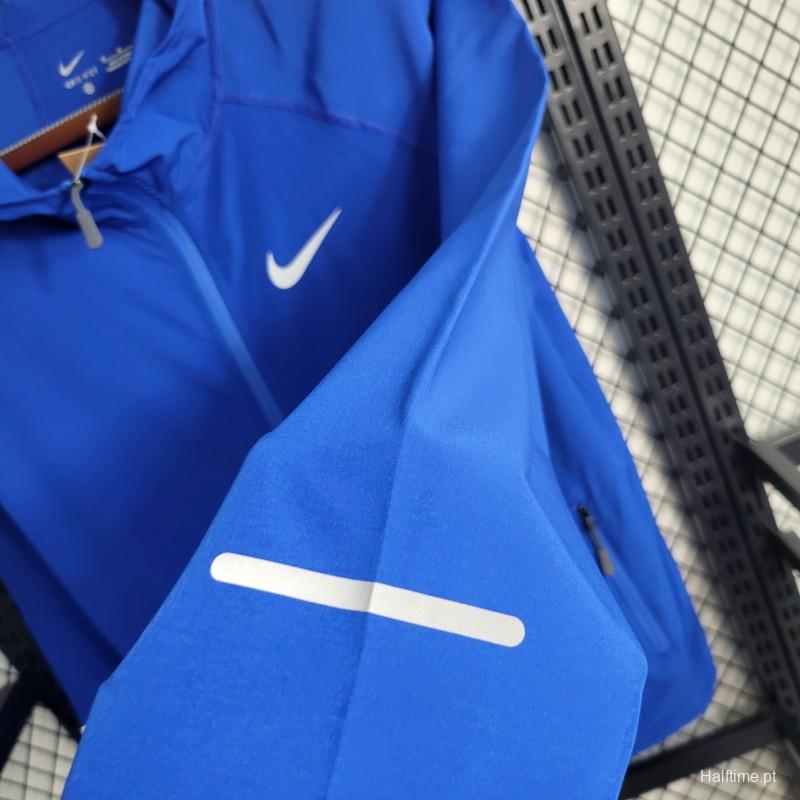 2023 Nike Blue Outdoor Sports Sunscreen Jacket