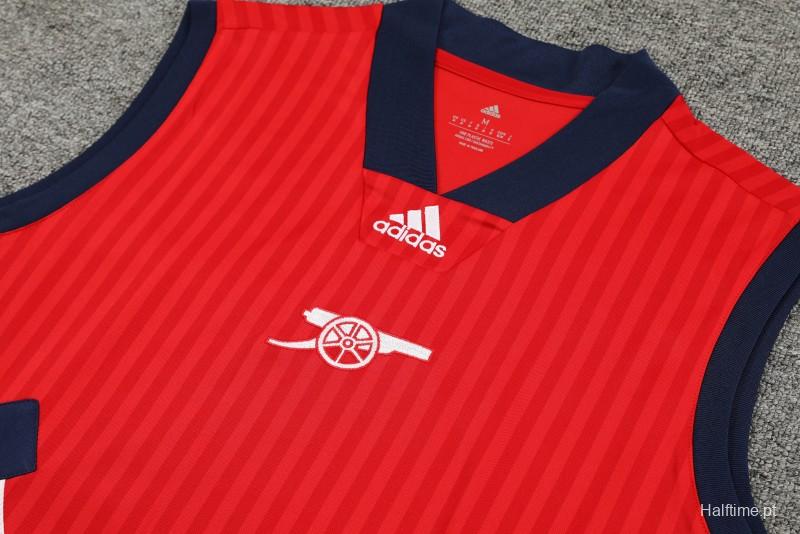 23-24 Arsenal Red Remake Icon Vest Jersey+Shorts