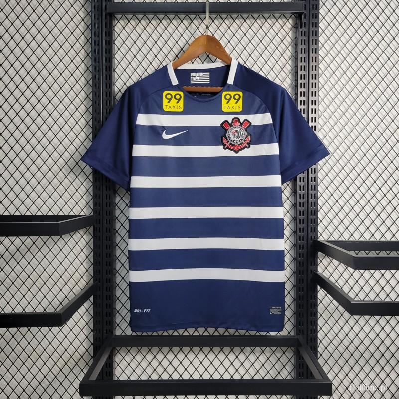 Retro 14-15 Corinthians Third Navy Jersey