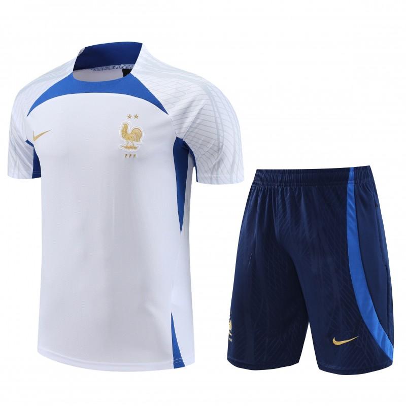 23 24 Inter Milan White Short Sleeve+Shorts