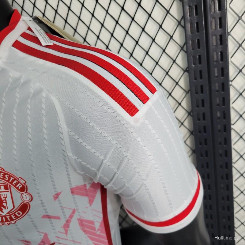 Player Version 23-24 Manchester United White Special Edition Jersey