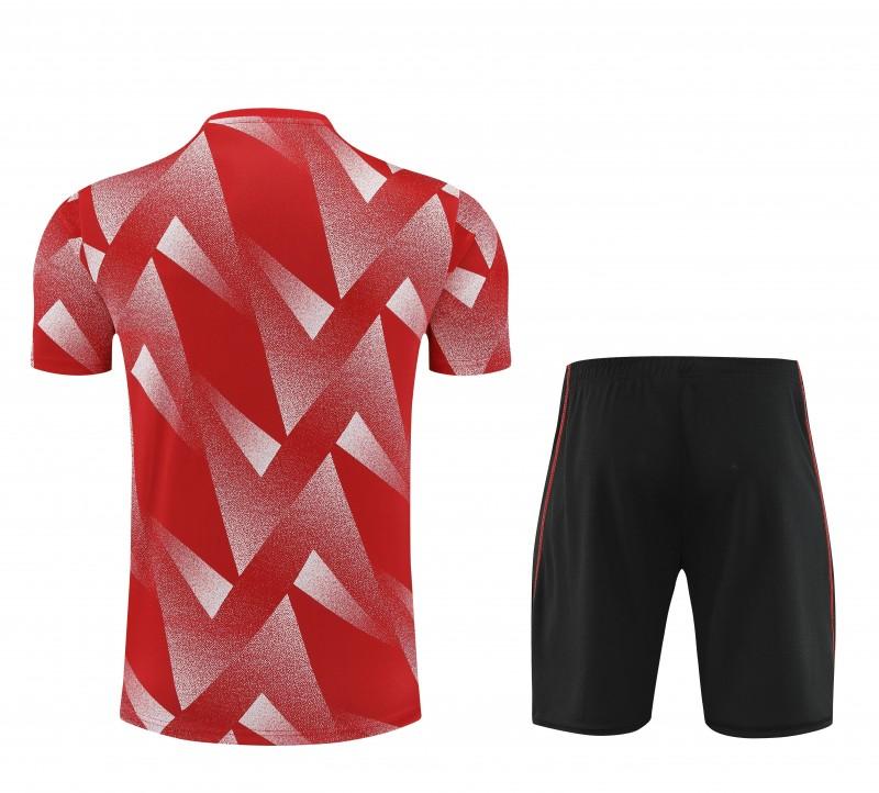 23/24 Bayern Munich Red Short Sleeve Jersey+Pants