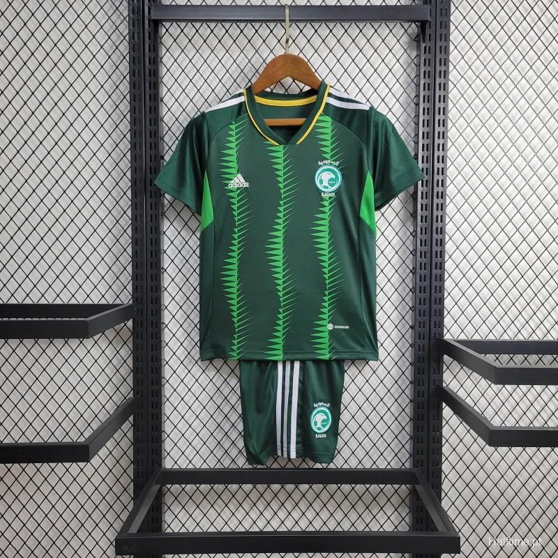 2024 Kids Saudi Arabia Home Jersey