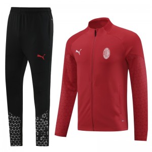 23/24 AC Milan Full Zipper Jacket+Pants