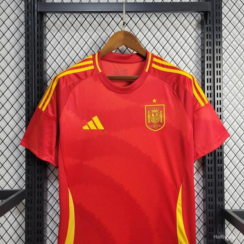 2024 Spain Home Jersey