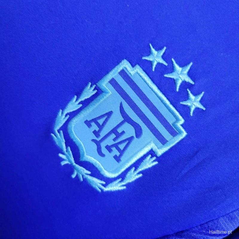 2024 Women Argentina Away Blue Jersey