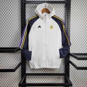 2024 Argentina White Windbreaker