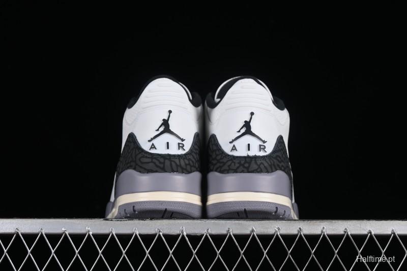 Nike Air Jordan 3 Retro Cement Grey Sneakers - CT8532-106