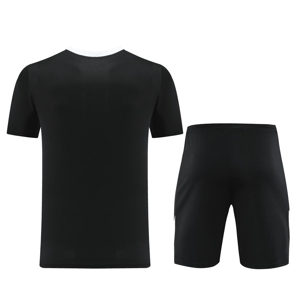 24/25 Nike Black/White Short Sleeve Jersey+Shorts