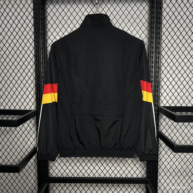 2024 Germany Black Windbreaker