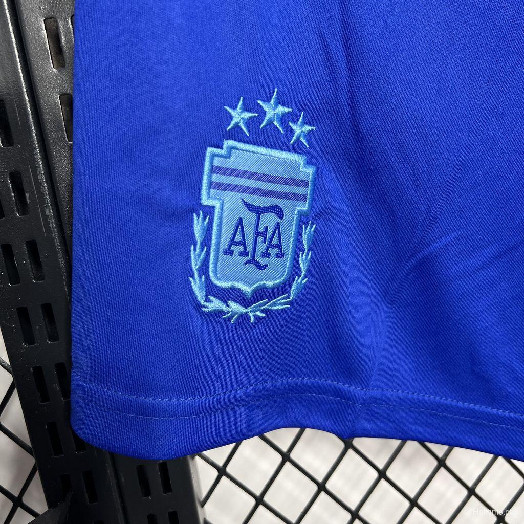 2024 Argentina Away Blue Shorts