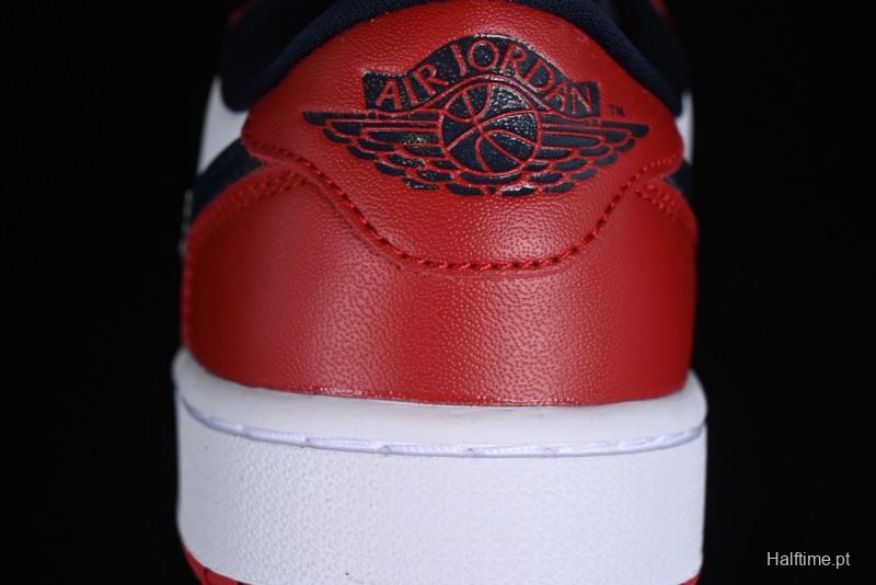 Nike Air Jordan 1 Low Golf Shoes Black Toe - DD9315-113