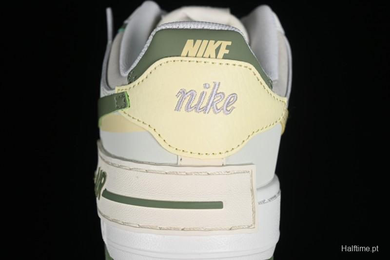 Nike Air Force 1 Shadow Low-Top Sneakers with Lightweight EVA Midsole and Anti-Slip RB Rubber Outsole - FN6335-101