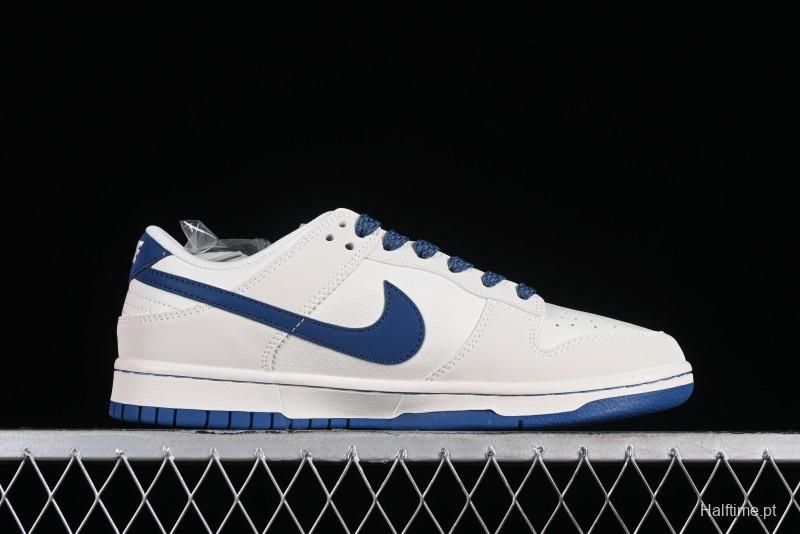 Supreme x Nike SB Dunk Low Casual Skate Shoes with Zoom Air Cushion - DQ1098-335