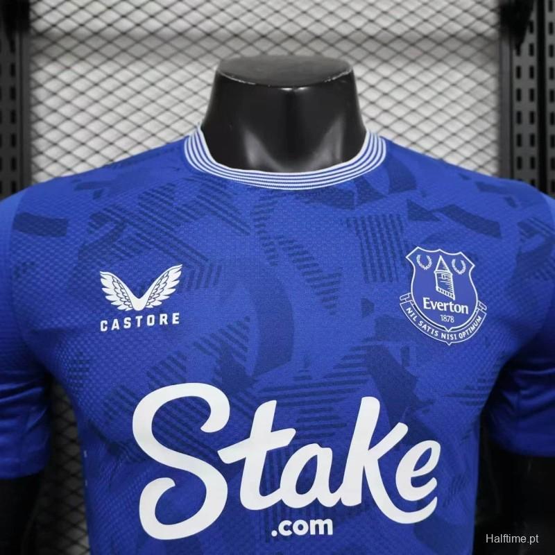 24/25 Player Version Everton Home Jersey