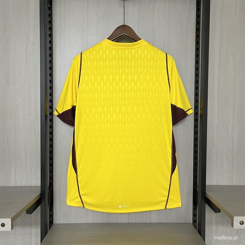 24/25 Flamengo Limited Edition Goalkeeper Yellow Jersey