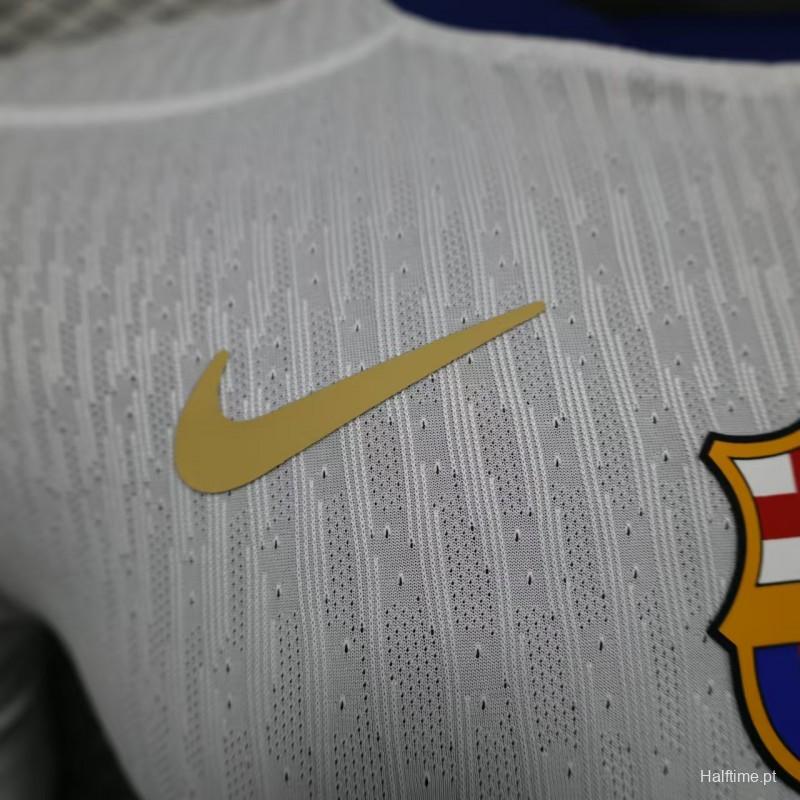 Player Version 24/25 Barcelona 125Th White Special Jersey