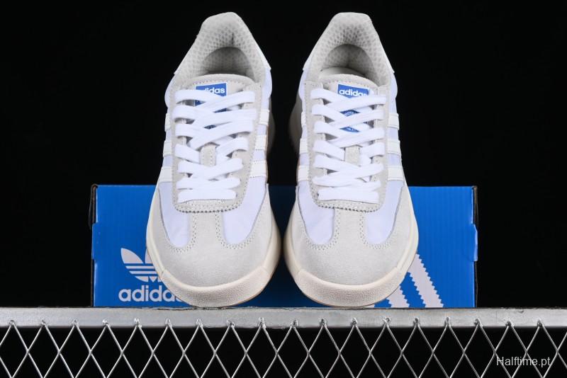 Adidas Originals SL 72 Retro Running Shoes with Nylon Upper and Suede Accents - ID1031