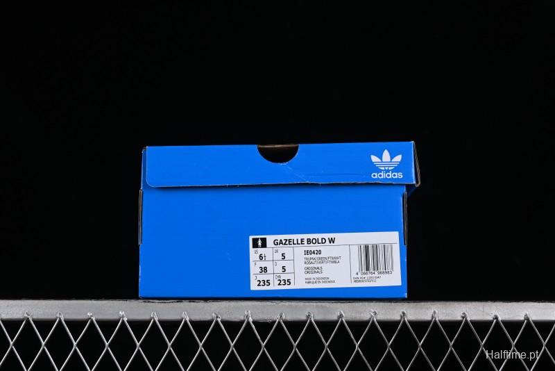 Adidas Originals Gazelle Bold IE0420 Low-Top Sneakers with Thick Sole for Casual Wear - IE0420