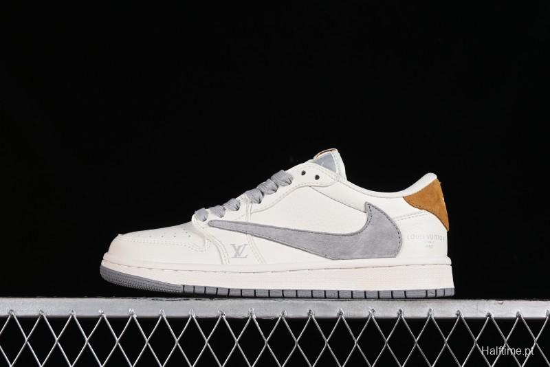 Nike Air Jordan 1 Low OG SP Travis Scott x Fragment Design Retro Sneakers - LX1988-800