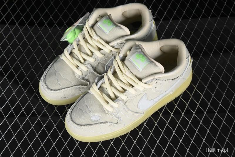Nike SB Dunk Low "Mummy" Skateboarding Shoes with Mummy-Inspired Design - DM0774-111