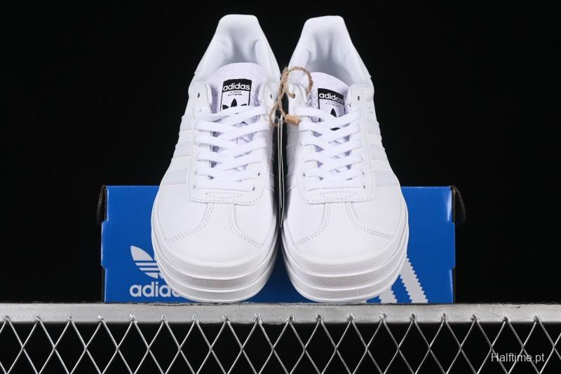Adidas Originals Gazelle Bold IE5130 Low-Top Sneakers with Thick Sole for Casual Wear, Slip-Resistant and Durable - IE5130