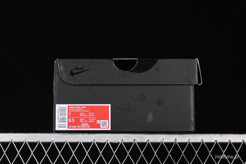 Nike SB Dunk Low Comme des Garcons Collaboration - Off-White Blue Swoosh Anniversary Custom Low-Top Casual Sneakers - KK1888-008