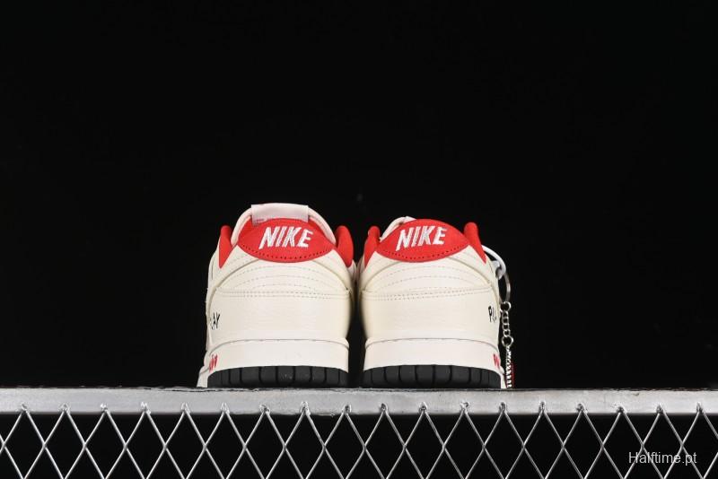 Nike SB Dunk Low Comme des Garcons Anniversary Custom Low-Top Casual Skate Shoes - KK1688-081