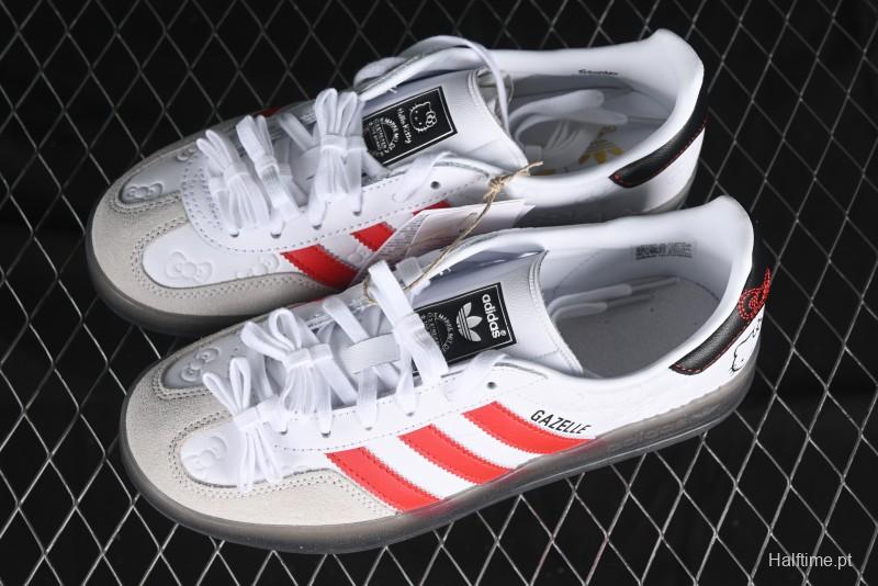 Adidas Originals Gazelle Indoor II Retro Casual Sneakers with Anti-Slip and Wear-Resistant Sole - II0013